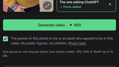 Press Generate, then open My videos